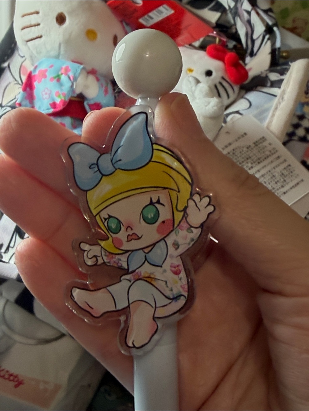 Molly Acrylic charm pen
